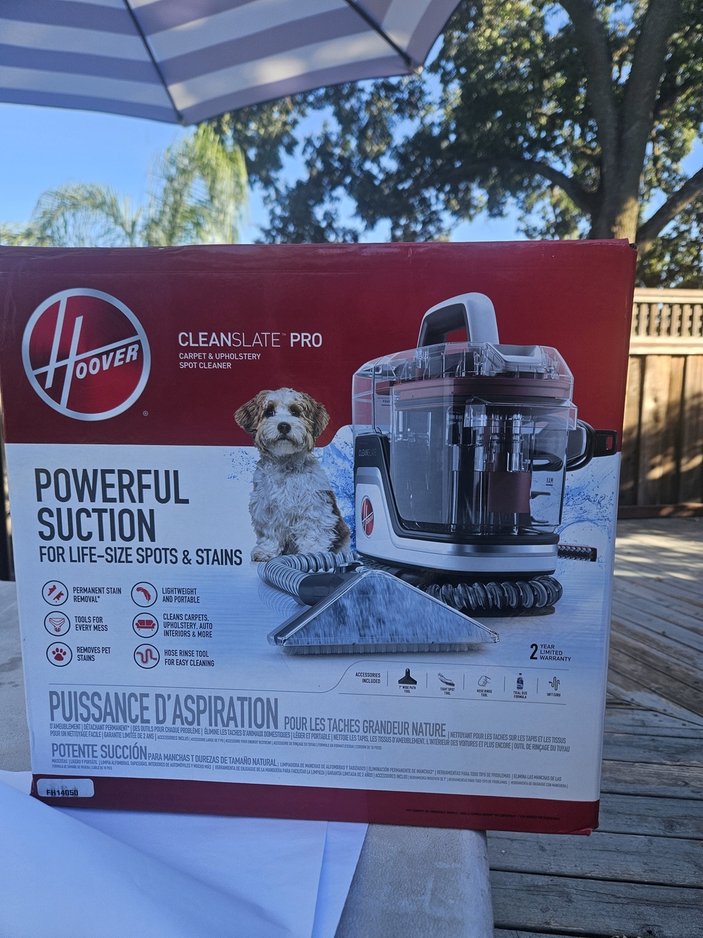 New In Box, Hoover CleanSlate Pro Carpet & Upholstery Spot Cleaner